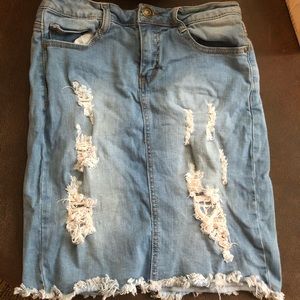 Jean Skirt
